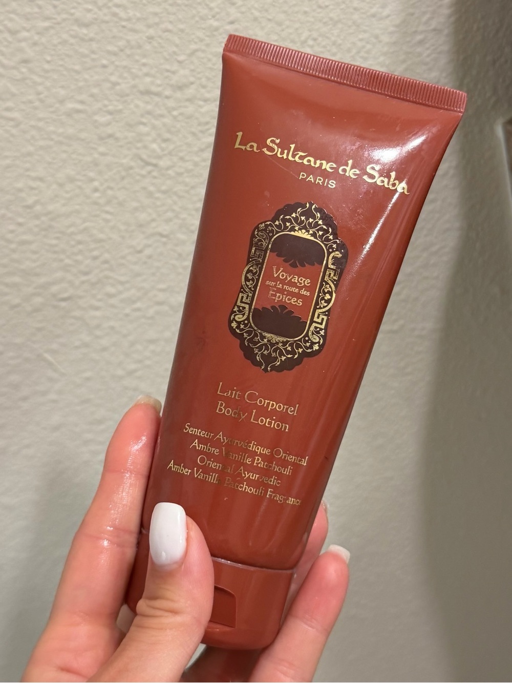 Voyage Amber Vanilla Body Lotion - Burnt Orange